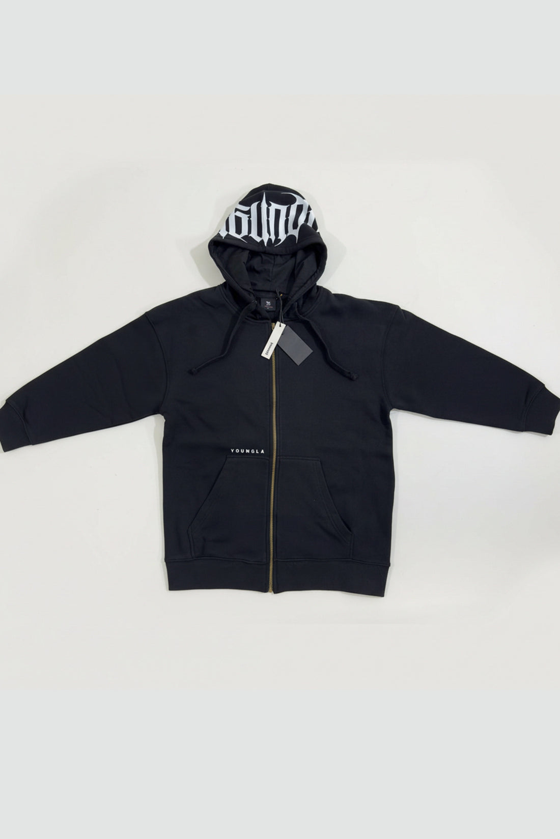 YoungLA unisex Zip Hoodie with Hood – Streetwear Essential